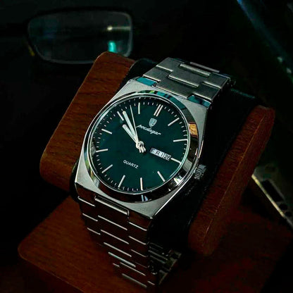 Reloj para hombre Poedagar + Billetera gratis