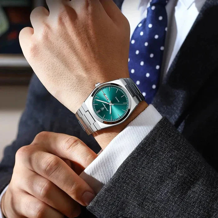 Reloj para hombre Poedagar + Billetera gratis